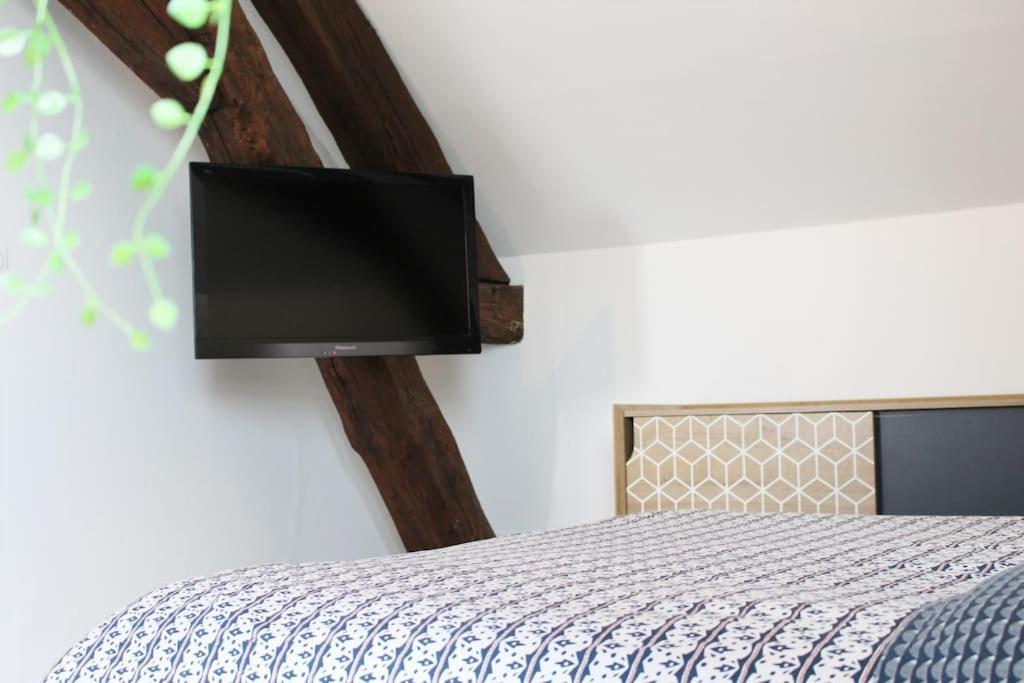 Charme Plein Coeur Auxerre - Parking Prive Apartman Kültér fotó
